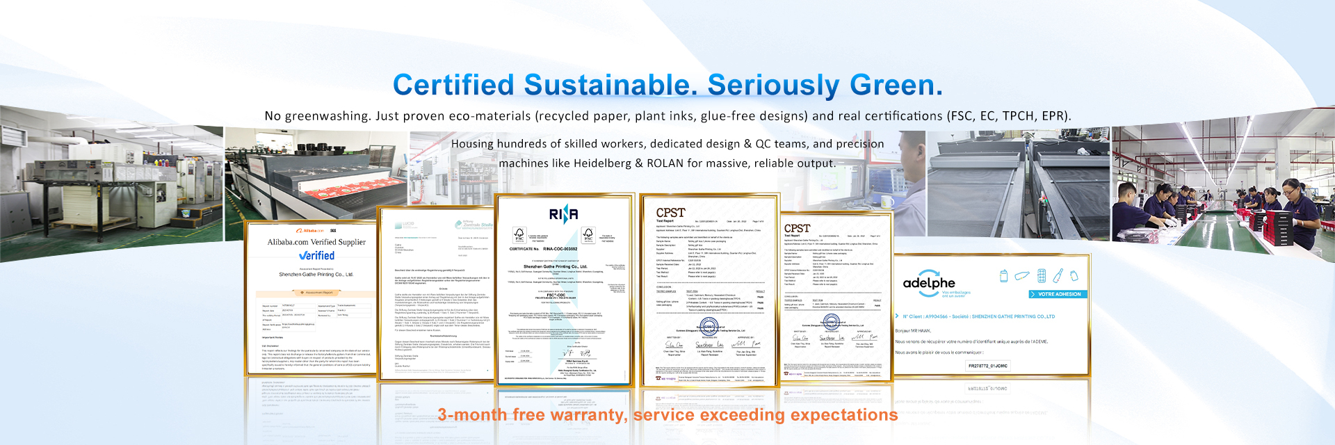 qualità Contenitore d'imballaggio di regalo del cartone fabbrica