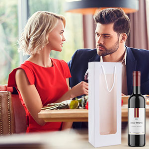 Carta durevole ambientale d'imballaggio di colore di marrone del contenitore di vino di lusso di carta kraft 2