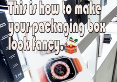 Prodotto OEM personalizzato Scatola di imballaggio elettronica Scatola di visualizzazione con bolla