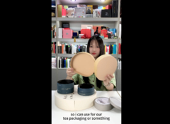 Scatole di carta rigida stampate su misura per tè e caffè Scatole di imballaggio per set regalo di tè