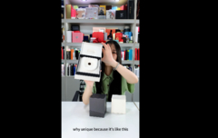 Scatole di cartone grigia di lusso con timbrazione in oro EVA personalizzata con imballaggio in carta cosmetica