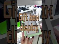 Al dettaglio scatole di carta di cartone pieghevole con customizzata confezione