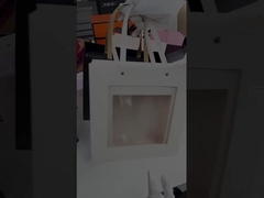 Imballaggio di scatole regalo in cartone pieghevole su misura con nastro rigido