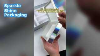 Contenitori per gioielli olografici di lusso Imballaggio personalizzato