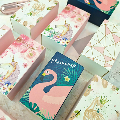 Il bello contenitore di regalo rosa del rossetto progetta il produttore per il cliente Packing dell'OEM