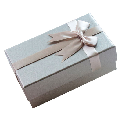 Coperchio d'imballaggio del contenitore di regalo dei cosmetici di Candy del profumo e contenitore di regalo basso con il Bowknot del nastro