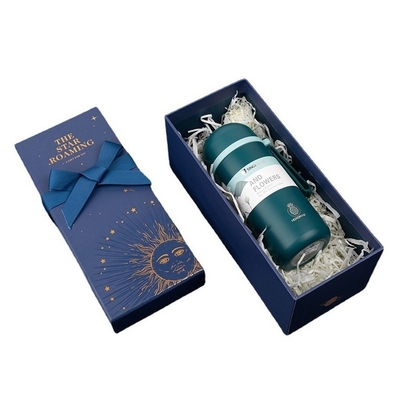 Contenitore di regalo personale amichevole del cartone di Eco per l'insieme ceramico della tazza da caffè