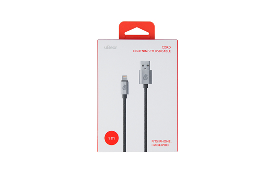 I dati su ordinazione del Usb della carta di colore dello SGS cablano la scatola d'imballaggio con il gancio