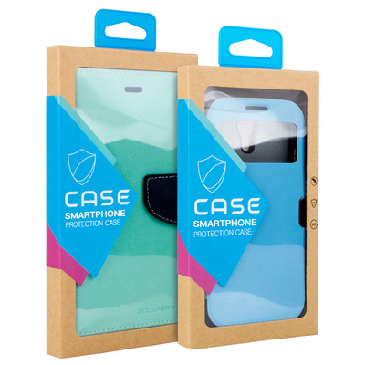 Carta kraft amichevole d'imballaggio di Eco del contenitore di caso mobile di Recycable
