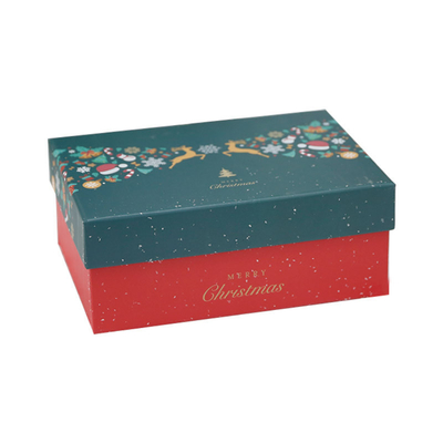Contenitore d'imballaggio di regalo del cartone della chiusura del nastro per il regalo di Natale