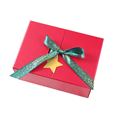 Scatola vuota rossa d'imballaggio di Candy del contenitore di regalo squisito del cartone del nuovo anno