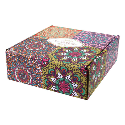 Contenitore di regalo variopinto della candela dell'OEM che imballa laminazione lucida