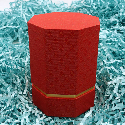 Contenitore di carta d'imballaggio squisito d'imballaggio di goffratura di scatola del profumo del regalo di rettangolo