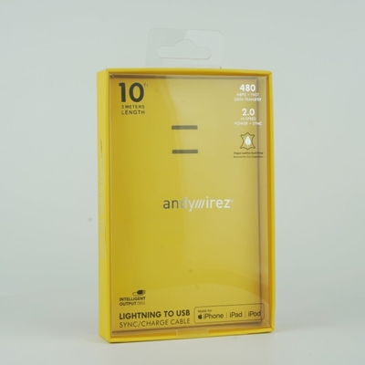 OEM Custom Cable Line Electronics Packaging Box Display Box con vesciche