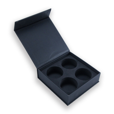 Scatole regalo di lusso nere con cartone EVA