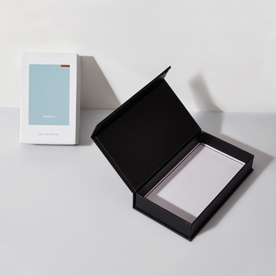 Confezione regalo in cartone a forma di libro a logo personalizzato con magnete per custodia per telefono