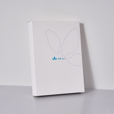 Custom Logo stampato scatola pieghevole di cartone bianco scatola regalo imballaggio del prodotto