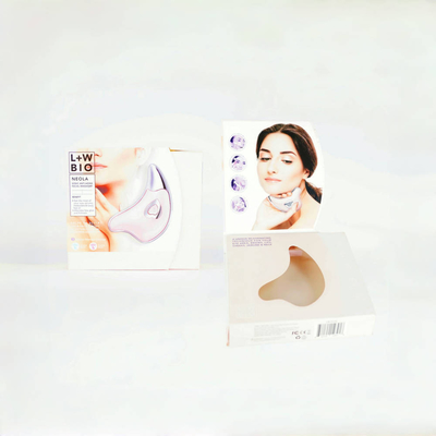 Scatola di imballaggio in cartone per massaggi personalizzati, attrezzature per la bellezza Scatola regalo cosmetica con vetrina
