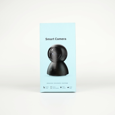Scatola di carta pieghevole riciclabile personalizzata per telecamere di sicurezza domestica Scatola di imballaggio
