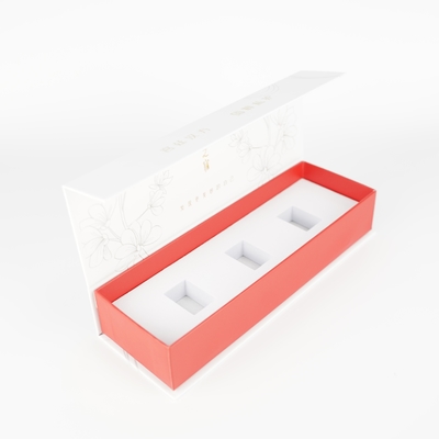 Custom Gold Foiled Logo Gift Clamshell Cartoncino di carta con chiusura a guinzaglio magnetico