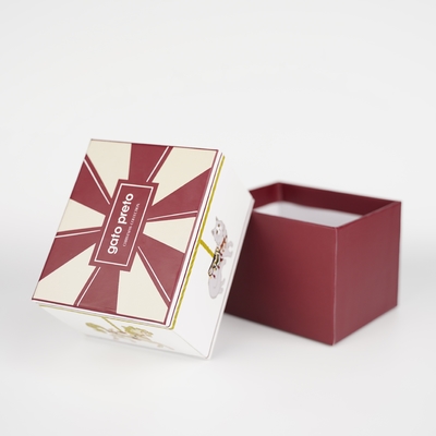 Cartone di imballaggio regalo per candele per orologi vuoti personalizzato Cartone di carta per gioielli ecologici