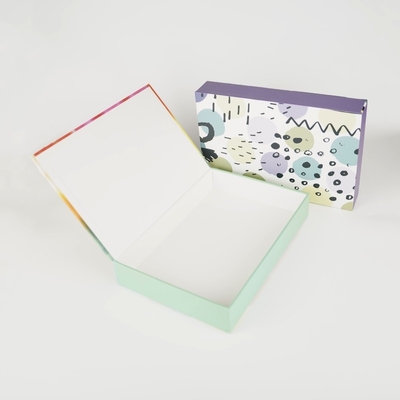 Scatola di carta riciclabile e personalizzata per la stampa colorata imballaggio regalo