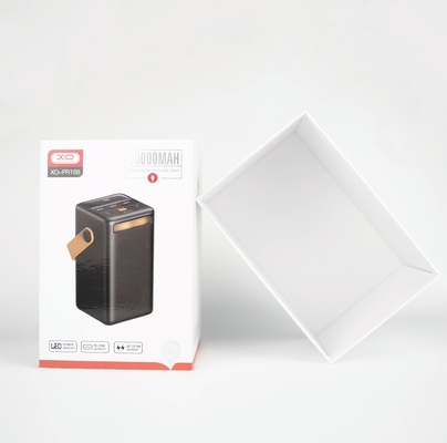 Confezionamento di scatole di cartone rigido e scatole regalo base per la confezione di scatole di prodotti Power Bank wireless