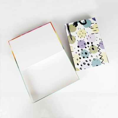 Disegno di moda abito su misura camicia colore abbigliamento imballaggio per scatole regalo Clamshell