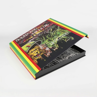 Stampa a colori personalizzata di libri a forma di cartone Scatola CD Scatola di imballaggio con chiusura magnetica