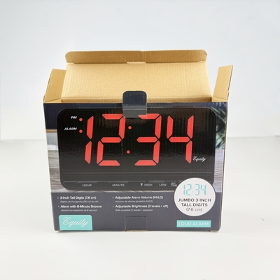 Produttori di componenti elettronici Imballaggio Scatola carta lucida per allarme digitale a LED