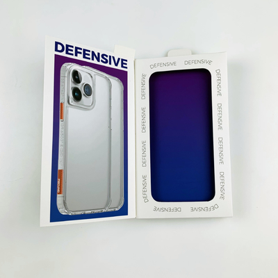 Moderno stile di lusso Universale OEM Custom iPhone 16 Pro Max Phone Case Box Packaging Con Finestra