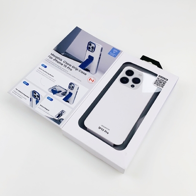 Ingrosso Cassa per telefono riciclabile Imballaggio inchiostro di stampa offset cmyk Custom Phone Case Box Imballaggio per iPhone 15 16 pro