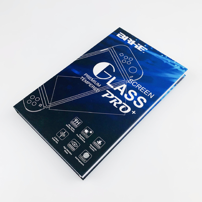 LOGO personalizzato di stampa scatola di carta scatola di imballaggio scatola digitale di telefono screen protector scatole di imballaggio per screen protector