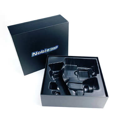 Confezione personalizzata con logo per blister, scatola a cassetto grande per parti di strumenti per macchine, console di gioco, UAV