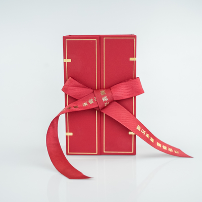 Scatole Regalo Personalizzate Confezione di Carta a Doppia Apertura per Collana Scatola per Gioielli con Nastro