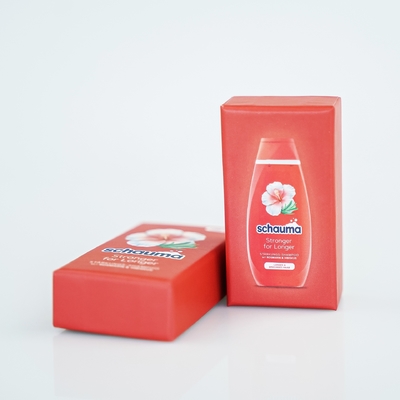 Set personalizzati di trucco cosmetici balsamo per capelli shampoo scatole di carta per imballaggio per prodotti per la cura della pelle e dei capelli