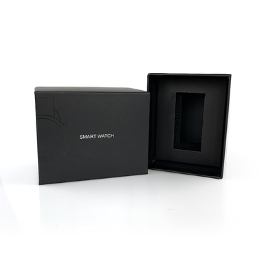 Scatole rigide per orologi con stampa logo Premium personalizzata, vernice UV spot, confezioni regalo con vassoio in EVA per Smartwatch