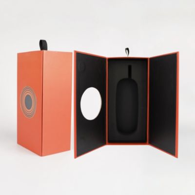 Al dettaglio Riciclo cartone regalo doppia porta aperta Luxury Perfume Box Box Packaging Box per bottiglia di vino Box Magnetic Gift Box