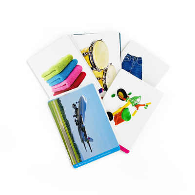 Carte da gioco personalizzate Carte da gioco da tavolo lucide Carte da gioco di stampa Carte flash per bambini Con scatole di cartone Imballaggio