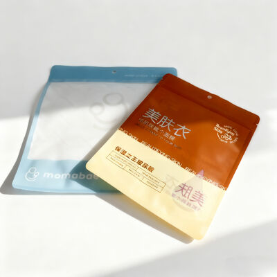 Borsa trasparente richiudibile su misura Matte laminata di alluminio di foglio di plastica Opp sacchetto di plastica Stand Up sacchetto imballaggio